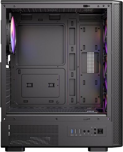ANTEC VX-310 ARGB ATX Mid Tower RGB Gaming Case - Black - 4 ARGB Fans in Saudi Arabia