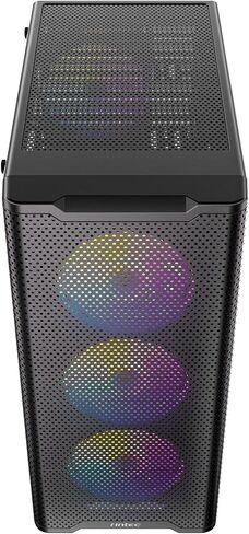ANTEC VX-310 ARGB ATX Mid Tower RGB Gaming Case - Black - 4 ARGB Fans in Saudi Arabia