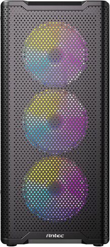 ANTEC VX-310 ARGB ATX Mid Tower RGB Gaming Case - Black - 4 ARGB Fans in Saudi Arabia