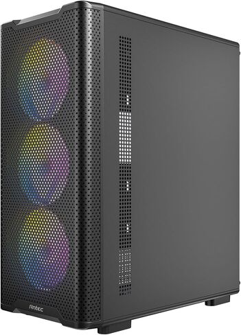 ANTEC VX-310 ARGB ATX Mid Tower RGB Gaming Case - Black - 4 ARGB Fans in Saudi Arabia