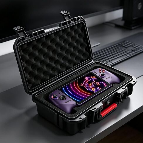 Carrying Case for MSI Claw 8 EX AI+，Waterproof Hard Shell in Saudi Arabia