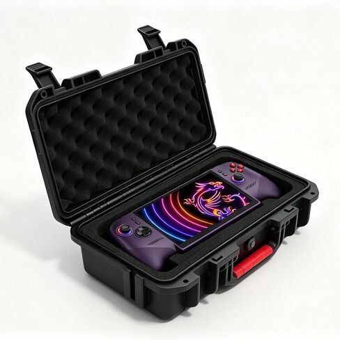 Carrying Case for MSI Claw 8 EX AI+，Waterproof Hard Shell in Saudi Arabia