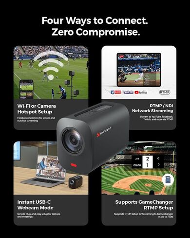 NearStream VM33 2K Wireless Streaming Camera and Producer Kit in Saudi Arabia