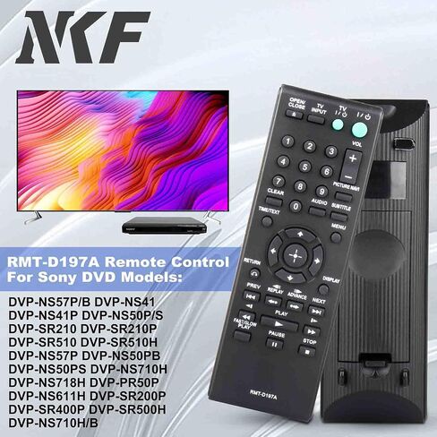 NKF RMT-D197A Remote Control for Sony DVD Players in Saudi Arabia