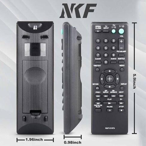 NKF RMT-D197A Remote Control for Sony DVD Players in Saudi Arabia