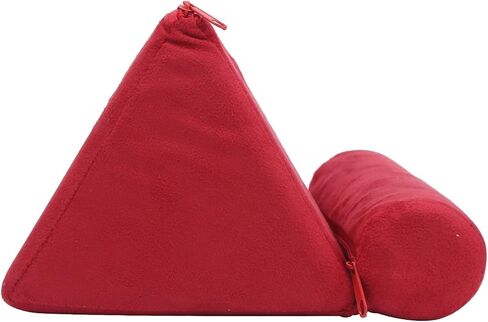 aqxreight Pillow Tablet Stand Holder – Portable Suede Tablet & Phone Support for Bed, Car, Lap, Compatible with Most Tablet Computers in Saudi Arabia