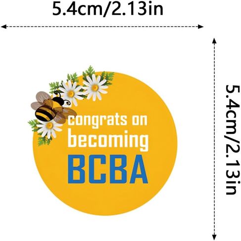 61pcs Bcba Stickers Pack, Aesthetic Cartoon Cute Vinyl Waterproof Decals for Water Bottle,Laptop,Phone,Skateboard,Scrapbooking,Bumper for Party Supply in Saudi Arabia