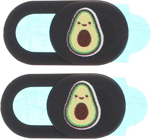Laptop Camera Cover 2 Pack Black ABS Webcam Privacy Slider in Saudi Arabia