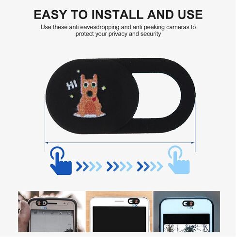 3pcs Laptop Camera Privacy Cover for Anti Peeping Protection in Saudi Arabia