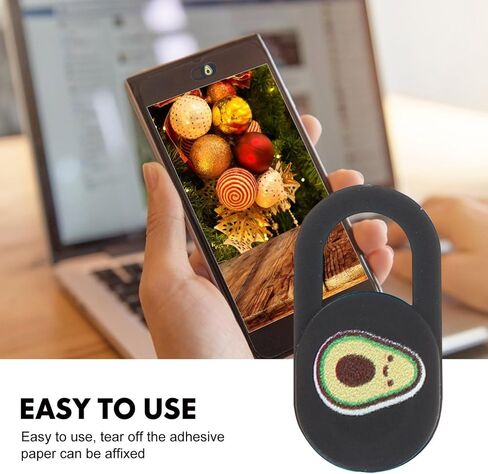2pcs Webcam Lens Cover, Ultra-Thin ABS Slide Privacy Protector in Saudi Arabia