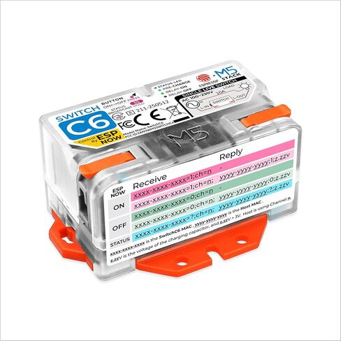 M5Stack Official Single Live Wire Wi-Fi Smart Switch (ESP32-C6) in Saudi Arabia