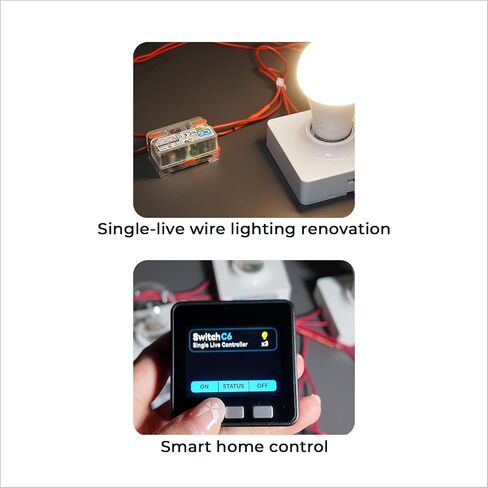 M5Stack Official Single Live Wire Wi-Fi Smart Switch (ESP32-C6) in Saudi Arabia