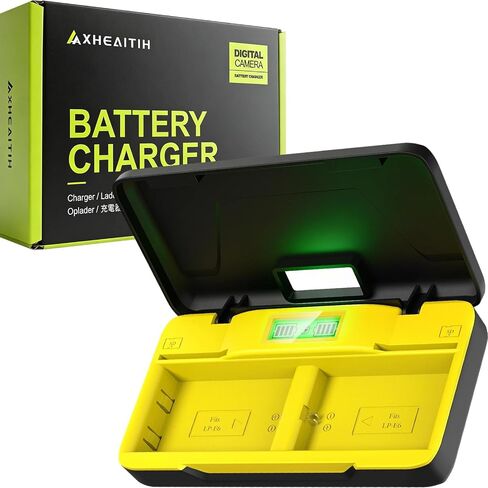 LP-E6 20W PD 2h Dual Slot Camera Charger Fast Charging for Canon in Saudi Arabia