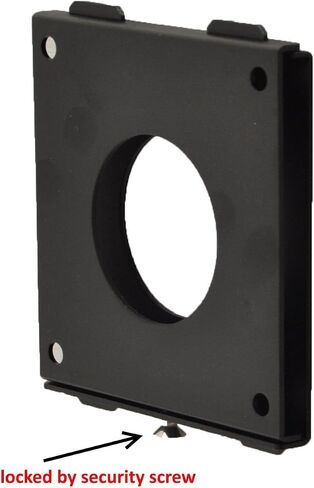 TABcare Security Anti-Theft Acrylic VESA Enclosure for Amazon Fire 7" 2015/2017/2019 with Wall Mount Kit (Black) in Saudi Arabia