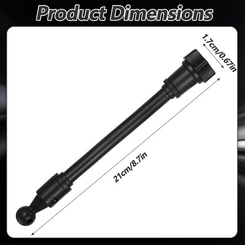17mm Balls Socket Adapters, Flexible Socket Extension 360° Rotation in Saudi Arabia
