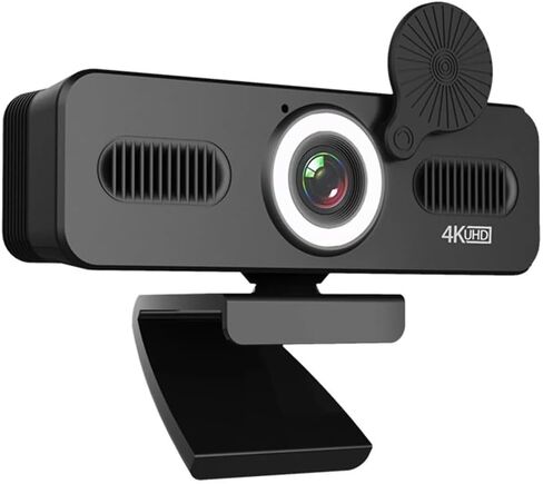 Webcam 4k 1080P Web Camera with Microphone Cam for PC Computer Laptop Video with Cover(1080p) in Kuwait