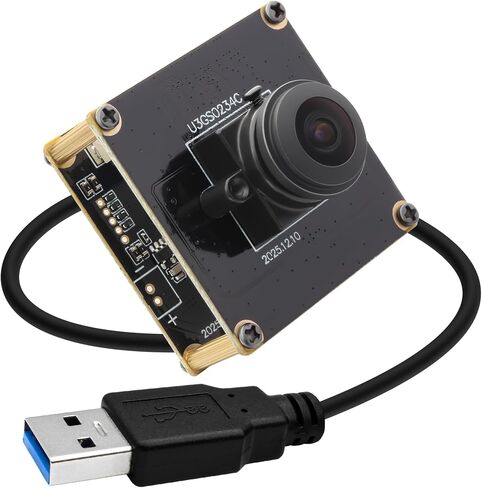 SVPRO 2MP USB 3.0 Global Shutter Camera, High Speed 120fps 200fps Type-C Webcam with 126° (H) M12 Lens, UVC Computer Camera for Windows, Linux, Mac, Android in Saudi Arabia