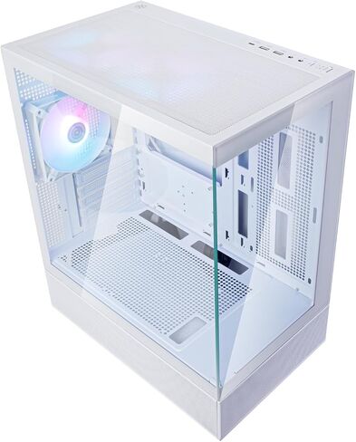 Silverstone Technology Lucid Series SST-LD04-W-ARGB Panoramic Micro ATX Case with Considerable 270° Field of View in Saudi Arabia