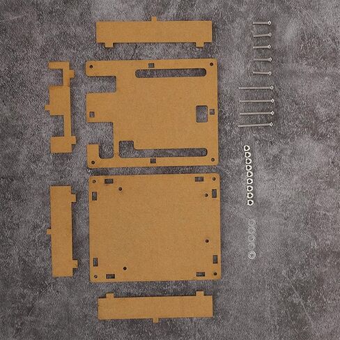 R3 Acrylic Case, Transparent, Custom Enclosure, Heat Dissipation, Easy Installation, for R3 Development Board Protection in Saudi Arabia
