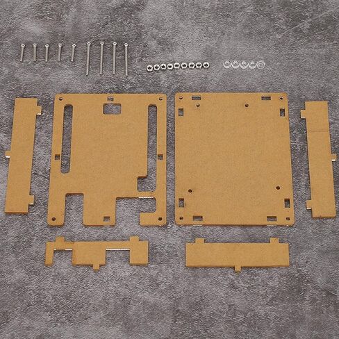 R3 Acrylic Case, Transparent, Custom Enclosure, Heat Dissipation, Easy Installation, for R3 Development Board Protection in Saudi Arabia