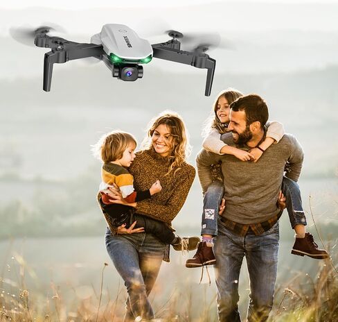 SIMREX Drone With Camera 1080P for Kids And Adults, RC Quadcopter with Altitude Hold, Mini Drone With One Key Start, Waypoint Fly, Headless Mode, 3D Flip, 3 Speeds, Remote Control Drone for Beginners in Saudi Arabia