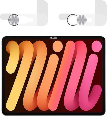 غطاء كاميرا أمامية متوافق مع أجهزة iPad/Galaxy/Tablet - فضي in Kuwait