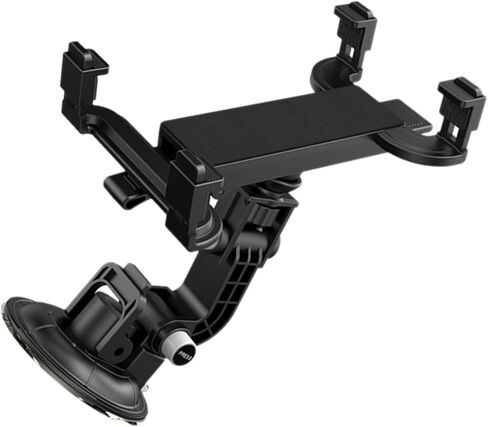 Angoily Car Tablet Bracket with 360 Degree Rotation ABS Black in Saudi Arabia