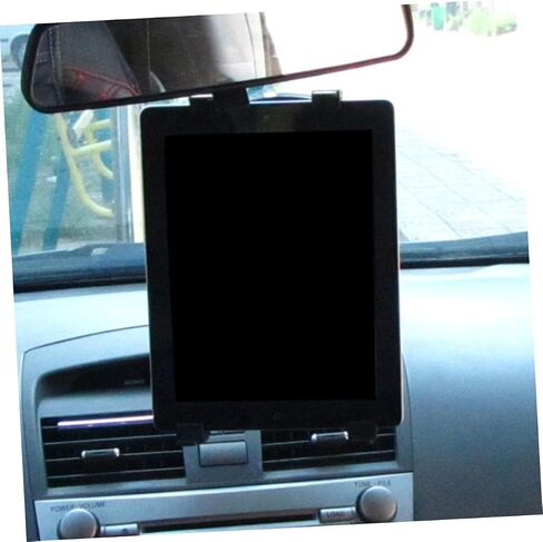 Angoily Car Tablet Bracket with 360 Degree Rotation ABS Black in Saudi Arabia