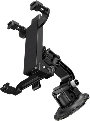 Angoily Car Tablet Bracket with 360 Degree Rotation ABS Black in Saudi Arabia