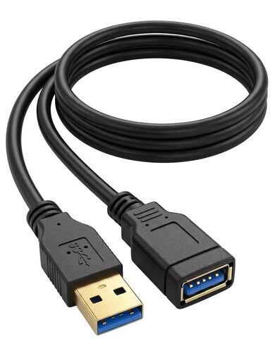 Meokse 25FT USB 3.0 Extension Cable - Compatible with Webcam, Camera, Phone, USB Hub, Mouse, Keyboard, Printer, Hard Drive, VR in Saudi Arabia