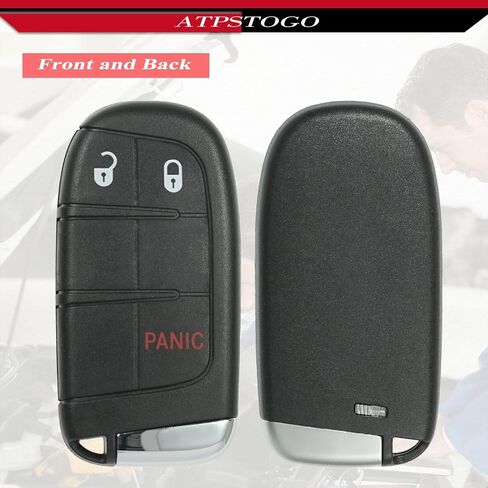 DIY Key Fob Replacement fits for Dodge Journey 2011-2017 / Durango 2014-2017 Keyless Entry Remote FCC ID: M3N-40821302 3 Button in Saudi Arabia