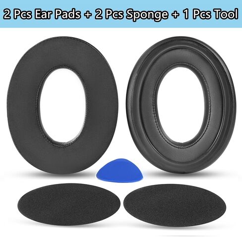 HD620S Cooling Gel Earpads Kits Compatible with Sennheiser HD620S HD 620S HD620 Headset Ear Pads Replacement Ear Cushions Memory Foam Black in Saudi Arabia