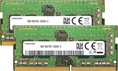 Samsung 16GB (2x8GB) DDR4 3200MHz PC4-25600 (PC4-3200AA) CL22 SODIMM 1Rx8 Single Rank 1.2V 260-Pin Laptop, Notebook RAM Memory in Saudi Arabia