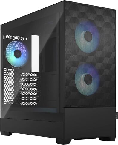 Fractal Design Pop Air RGB Black TG Clear Tint Middle Tower PC Case FD-C-POR1A-06 CS8069 in Saudi Arabia