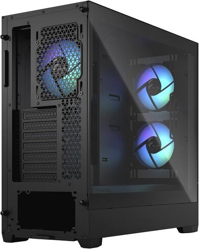 Fractal Design Pop Air RGB Black TG Clear Tint Middle Tower PC Case FD-C-POR1A-06 CS8069 in Saudi Arabia