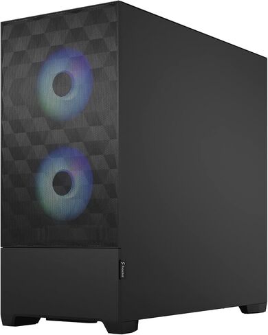 Fractal Design Pop Air RGB Black TG Clear Tint Middle Tower PC Case FD-C-POR1A-06 CS8069 in Saudi Arabia