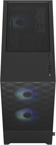 Fractal Design Pop Air RGB Black TG Clear Tint Middle Tower PC Case FD-C-POR1A-06 CS8069 in Saudi Arabia