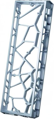 Aluminum Keyboard Case Skeleton Frame Housing Shell Chassis for 60 Percent Mechanical Board with Heat Dissipation Design and USB C Detachable Port, Blue in Saudi Arabia
