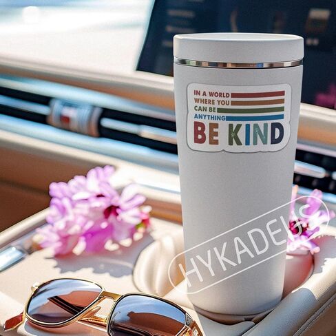 (3Pcs) in A World Where You Can Be Anything Be Kind Sticker in Saudi Arabia