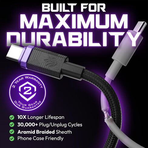 ELO Link 240W Thunderbolt 4 USBC Gaming Cable for XR AR Glasses, 40Gbps, 8K in Saudi Arabia