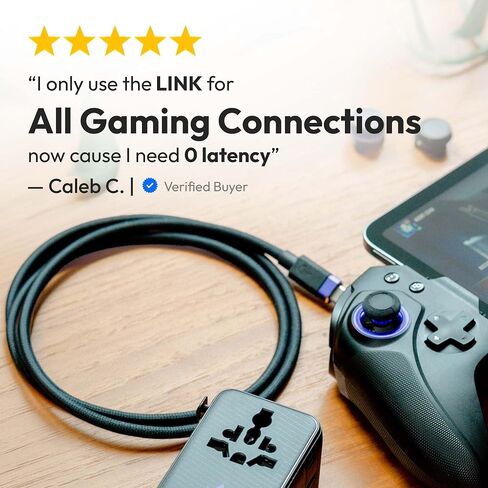 ELO Link 240W Thunderbolt 4 USBC Gaming Cable for XR AR Glasses, 40Gbps, 8K in Saudi Arabia