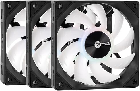 C30PRO MATX Compact PC Case + KL120 Wild ARGB Daisy-Chain Fan 3-Pack Bundle in Saudi Arabia