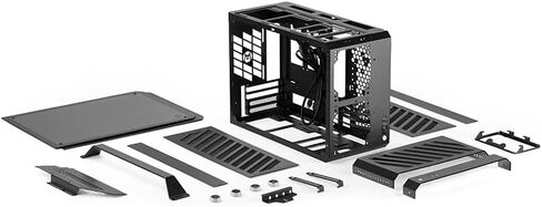 C30PRO MATX Compact PC Case + KL120 Wild ARGB Daisy-Chain Fan 3-Pack Bundle in Saudi Arabia