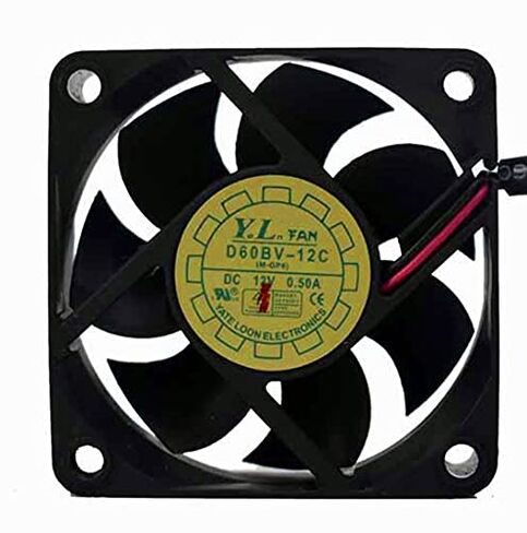 D60BV-12C Fan 12V 60mm Fan 12V 0.50A Cooling Fan in Saudi Arabia