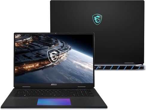 EXCaliberPC [2026] MSI Titan 18 HX A2WJ-1258US (Intel Ultra 9 290HX Plus، ذاكرة الوصول العشوائي 64 جيجابايت، 4 تيرابايت NVMe SSD، NVIDIA GeForce RTX 5090، 18 بوصة UHD + Mini LED، Windows 11 Pro) كمبيوتر محمول للألعاب in Kuwait