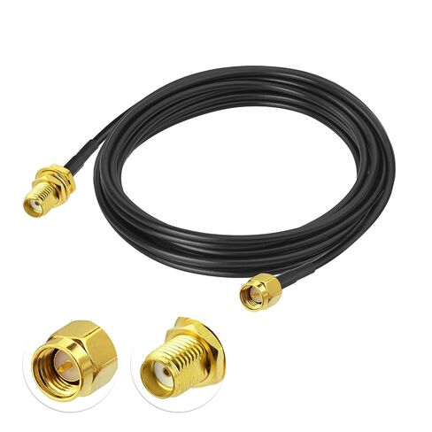 Superbat SMA Cable Extension SMA Male to Female Cable 32ft 50 Ohm Coax for SDR Antenna Ham Radio, 3G 4G LTE Antenna, ADS-B, GPS Meter Radio etc. in Saudi Arabia