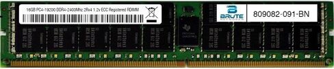 809082-091-BN - 16GB DDR4-2400Mhz 2Rx4 ECC Registered RDIMM (Compatible with OEM PN# 809082-091) in Saudi Arabia