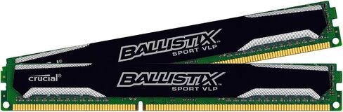 Ballistix Sport 16GB Kit (8GBx2) DDR3-1600 Very Low Profile UDIMM 240-Pin Memory BLS2K8G3D1609ES2LX0 in Saudi Arabia