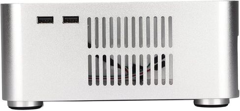 Aluminum Mini ITX Computer Case, Compact HTPC Chassis, Horizontal Desktop Enclosure with Multiple Expansion Holes for Home Media and Terminal Assembly in Saudi Arabia
