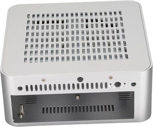 Aluminum Mini ITX Computer Case, Compact HTPC Chassis, Horizontal Desktop Enclosure with Multiple Expansion Holes for Home Media and Terminal Assembly in Saudi Arabia